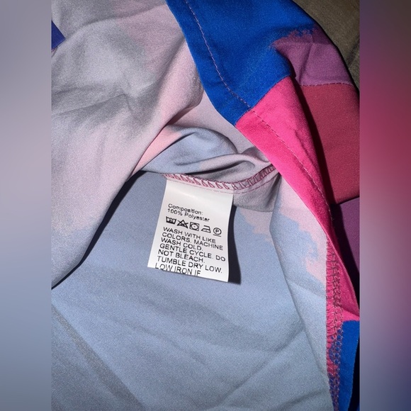 SHEIN Curve Women’s Celure Plus Colorblock Button Front Belted Dress Size 2XL - Picture 8 of 8